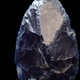 Obsidian artifact found at the rock shelter.